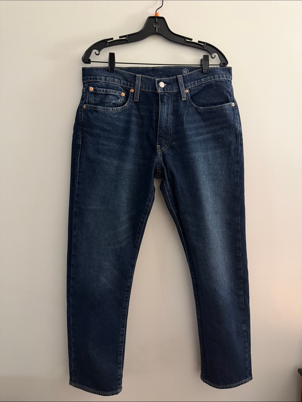 Levi's Dark Blue Slim Straight Jeans